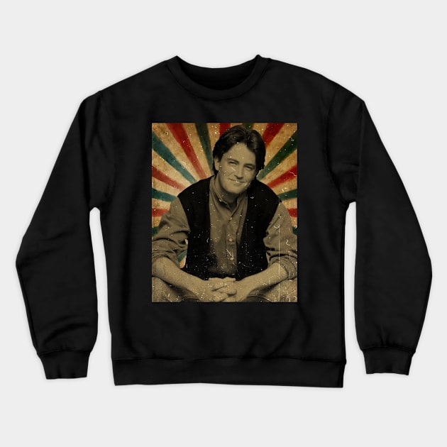 chandler bing memoriam - Retro Photo Crewneck Sweatshirt by Janji Joni